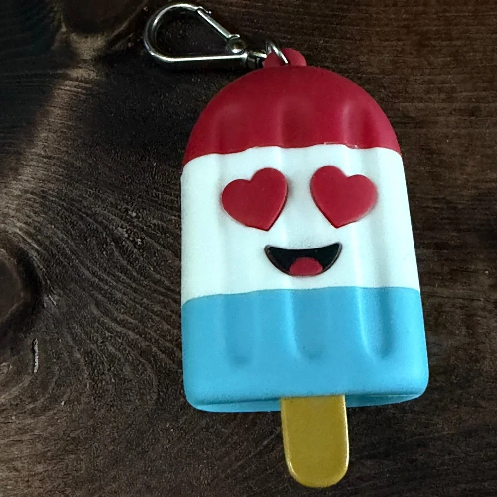 Bath & Body Works Pineapple & Popsicle PocketBac Hand Sanitizer Holder Set 2pc